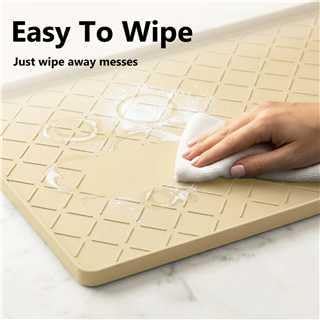 MateeyLife Silicone Mat Waterproof 12"X19", Dog Bowl Mats - Image 7
