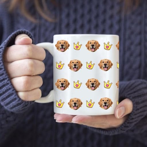 Custom Pet Photo Coffee Mug – All-Over Personalized Cup - Image 8