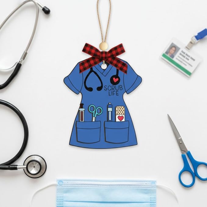 Nurse Ornament, Christmas Ornament, New Nurse Gift, Meaningful Christmas - Image 8