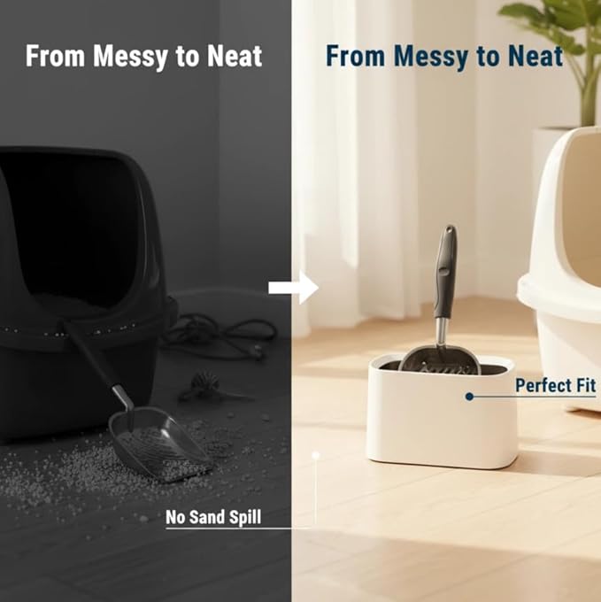 Heavy-Duty Metal Cat Litter Scoop - Image 9