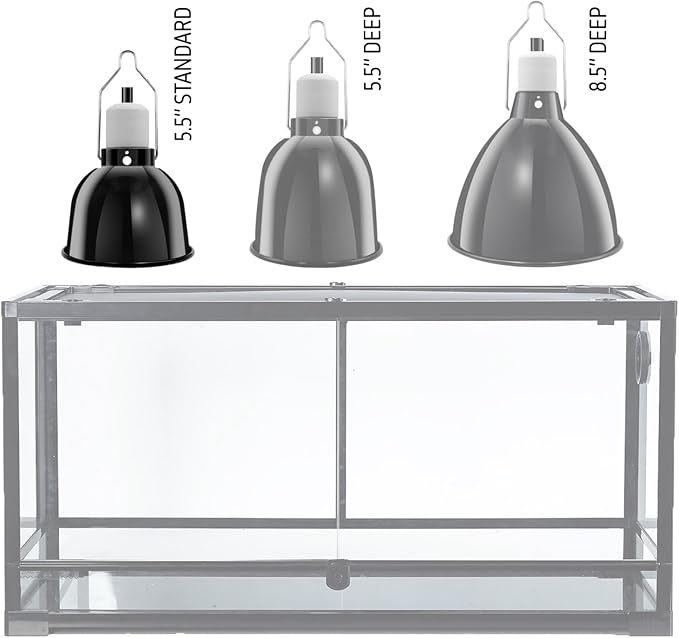 Reptile Light Fixture, 5.5'' Standard Dome - Image 6