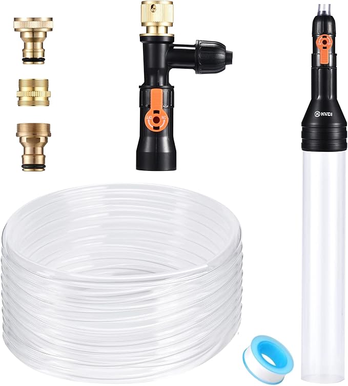 enomol Gravel Vacuum for Aquarium Water Changer Fish Tank Cleaning Tools - Image 7