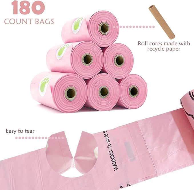 Dog Poop Bags Holder with LED Flashlight|Pet Waste Bags Dispenser - Image 8