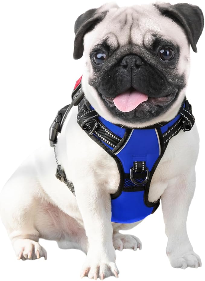 PHOEPET No Pull Dog Harness Medium Reflective Front Clip Vest - Image 6