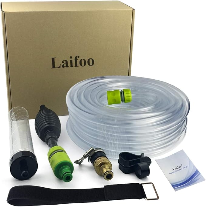 Laifoo 50ft Aquarium Water Changer Gravel & Sand Cleaner Fish Tank Siphon - Image 7
