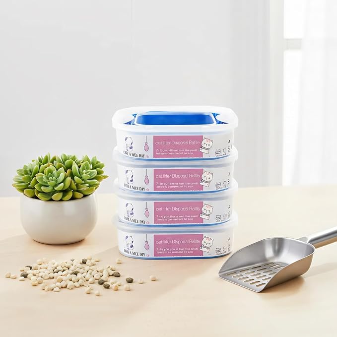 4 Pack 28FT Cat Litter Refill Cartridge, Compatible - Image 9