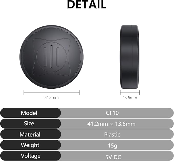 GPS Tracker for Vehicles, Car GPS Tracker Portable Real Time Magnetic GPS - Image 7