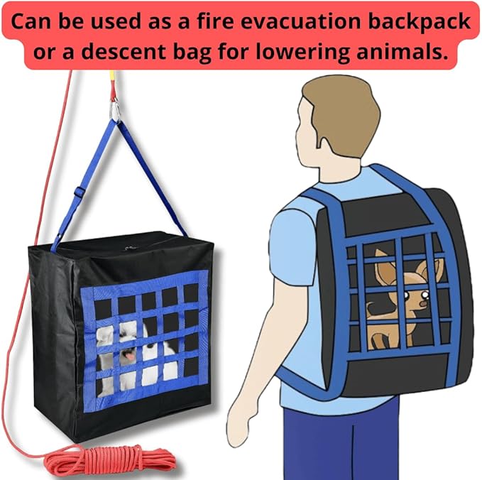 ISOP Fire Evacuation Device for Pets up to 55 Pounds - Image 8