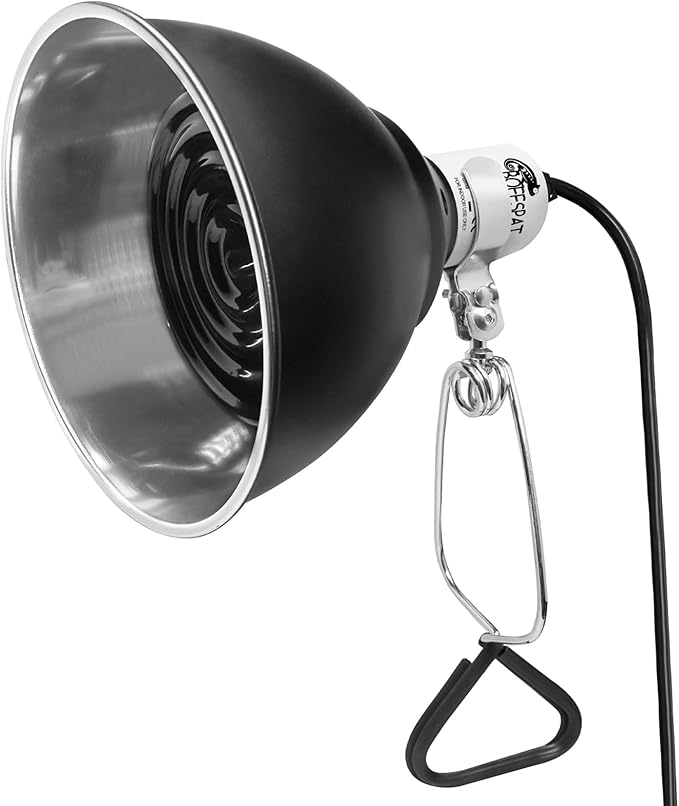Large Caliber Reptile Lamp Cover Dome Supports Up to 250W, Diameter 7.0 Inch - Image 7