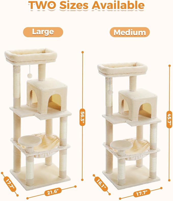 MUTTROS Cat Tree for Large Cats Adult - Image 8