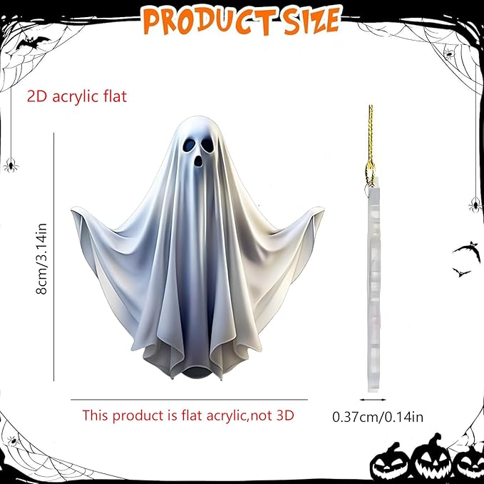 6 Pcs Halloween Hanging Ornaments - Image 7