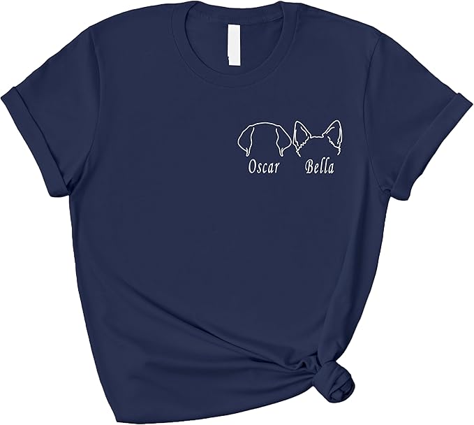 Custom Dog Mom Shirt Personalized Dog Ears Sweatshirt - Image 9