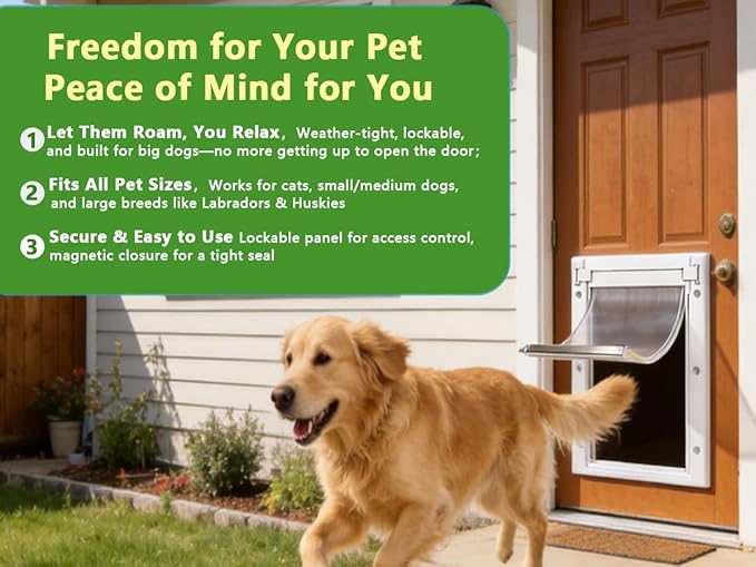 Pet Door Dog Door Easy Install - Image 11