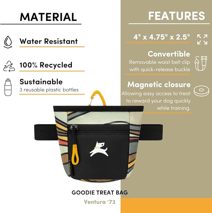 OllyDog Goodie Treat Bag, Dog Treat Pouch, Waist Belt Clip - Image 9
