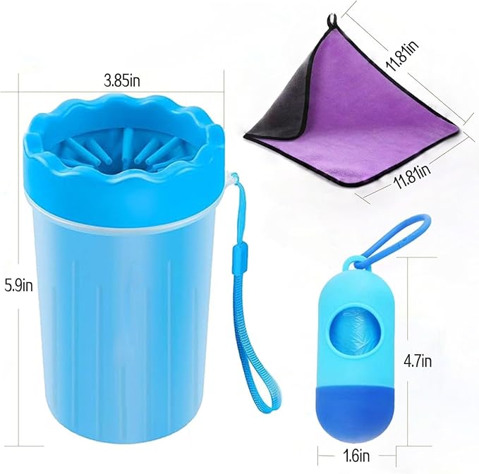Dog Paw Cleaner, Pets Foot wash Cup-Pet Foot Cleaner - Image 9