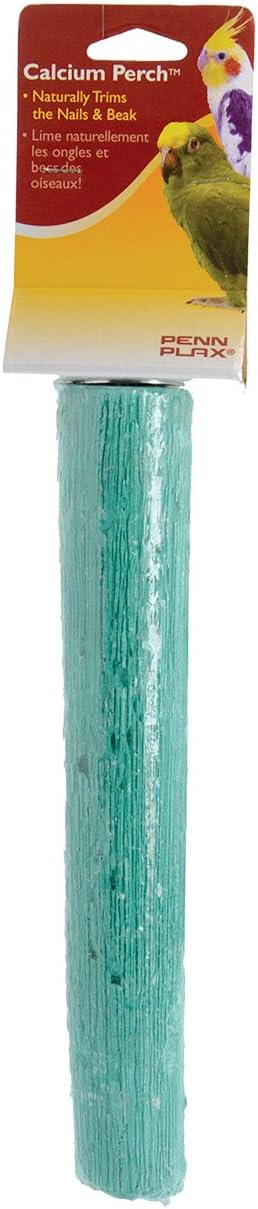 Penn-Plax Bird-Life Calcium Trimmer-Perch, Naturally Trims Nails & Beak by Penn-Plax