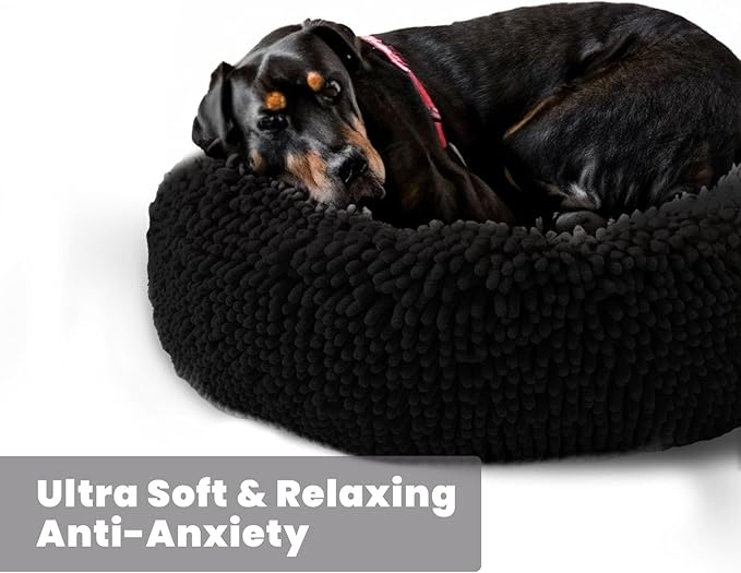 Muddy Mat® Cloud K-9 Bed for Dogs & Cats, Soft & Relaxing Donut Dog Bed - Image 6