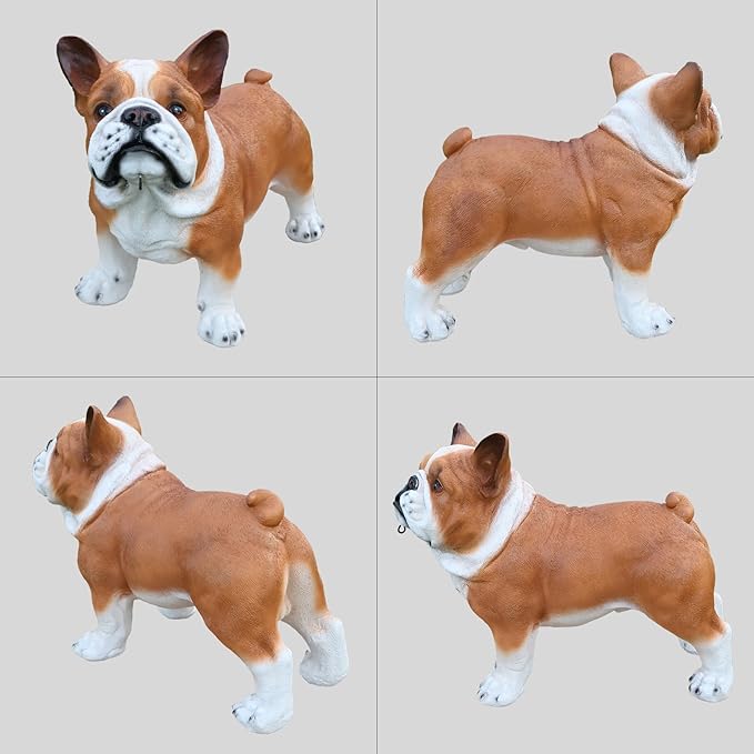 English Bulldog Dog Garden Statue - Image 9