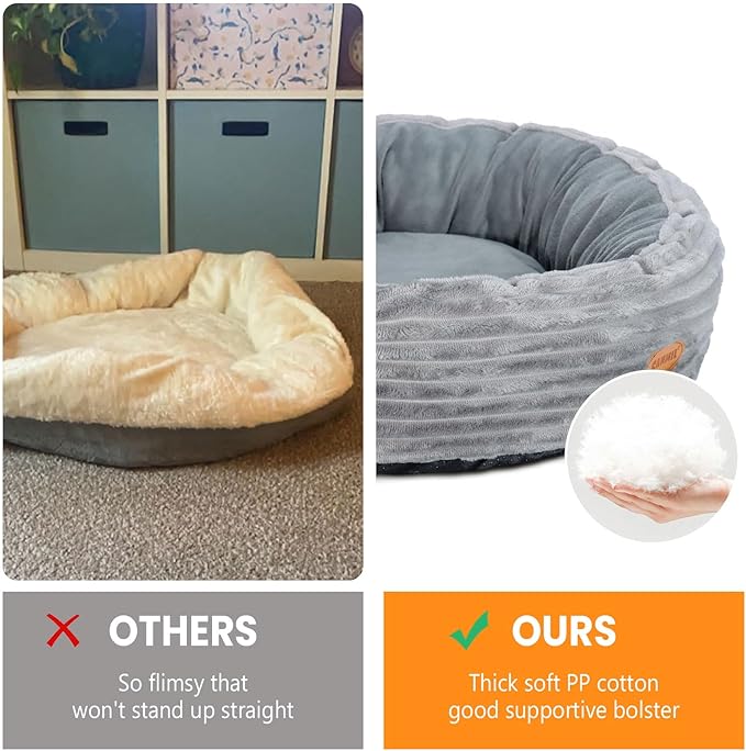 Heated Cat Bed for Indoor Cats, 20’’ Electric Cat Heated Bed Pet Warming Bed - Image 7