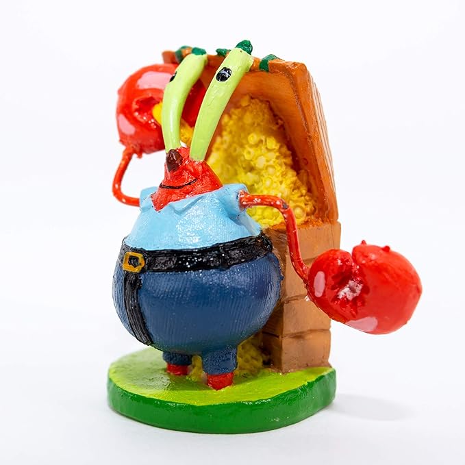 Penn-Plax Officially Licensed Spongebob Squarepants Aquarium Ornament – Mr. - Image 5