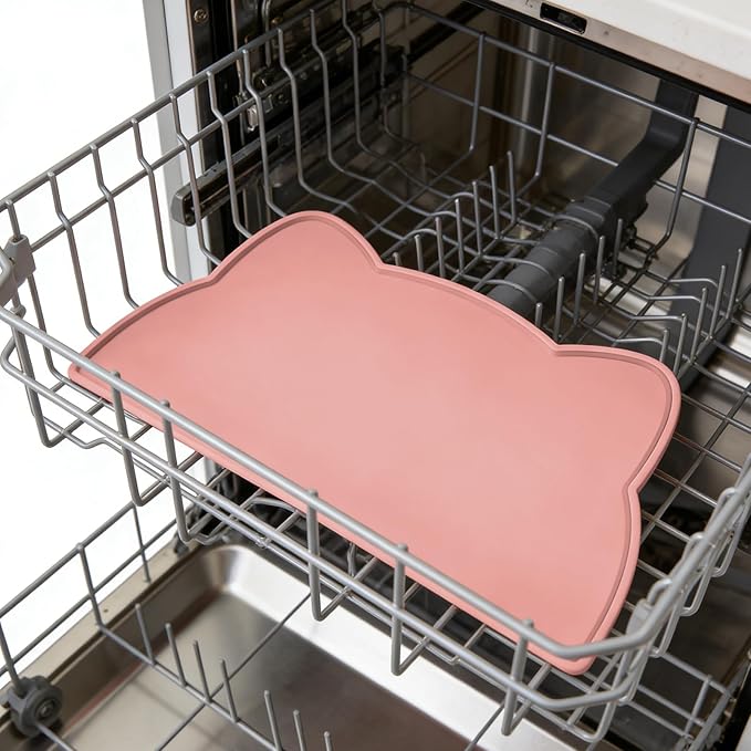 Cat Food Mat, Silicone Non Slip Dog Bowl Mat Waterproof Cat Feeding Mat Stop - Image 7