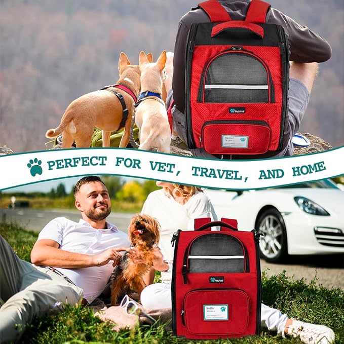 PetAmi Dog Backpack Carrier for Small Medium Dogs Large Cats up to 18 lbs - Image 7