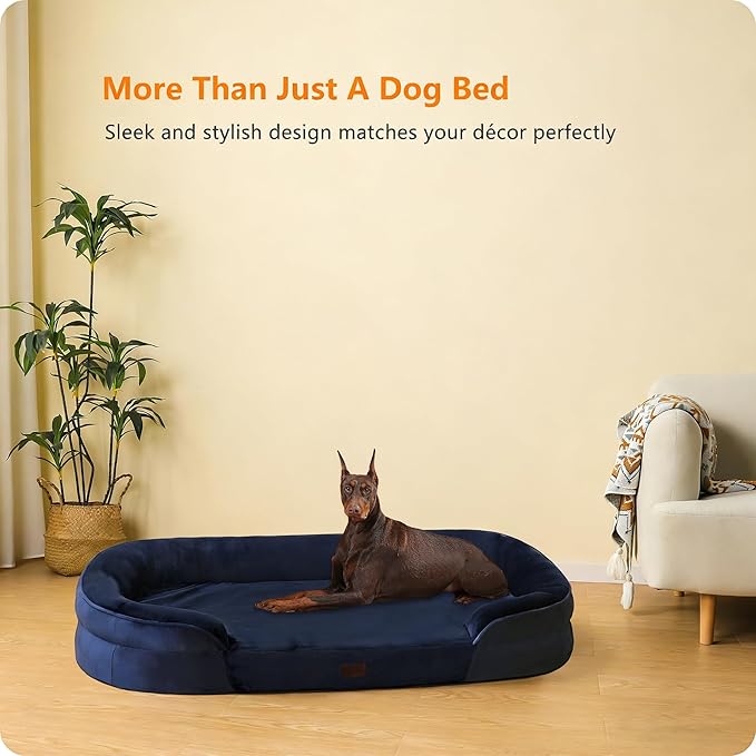 Dwanton Orthopedic Dog Bed for Extra Extra Large Dogs - Image 9