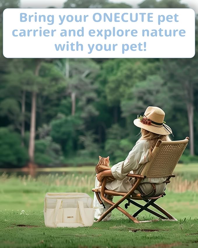 ONECUTE Dog Purse Carrier for Small Dogs Rabbit cat - Image 7