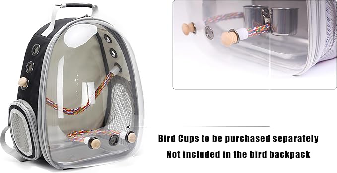 Bird Traval Carrier Cage, Vet Transport School Bag - Image 7