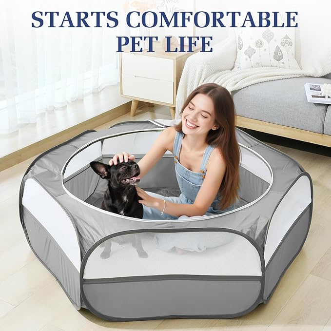 2-in-1 Small Animals Playpen - Image 6