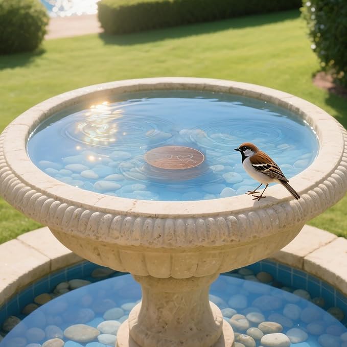 Bird Bath Copper Disk, 4 Inch 0.6mm Thick 99.9% Pure Copper Disc - Image 8