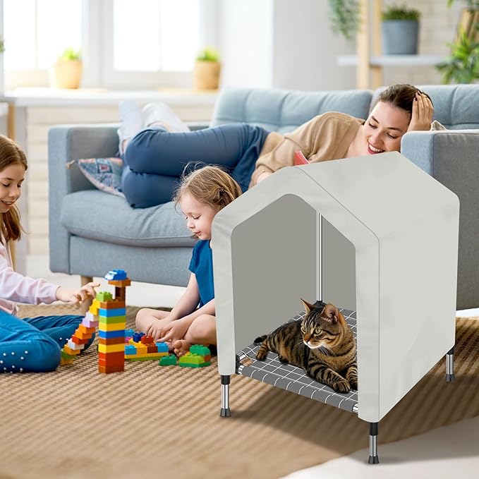 Elevated Dog House for Outdoor or Indoor - Image 7