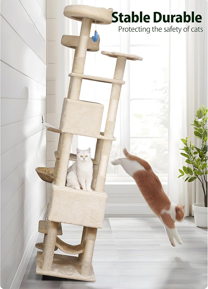 Meecal 79inch Heavy Duty Cat Tree - Image 7