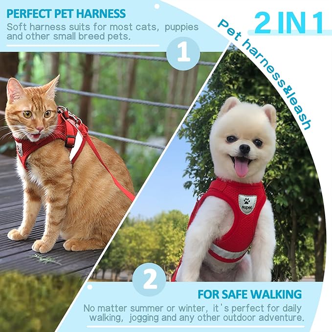 Supet Cat Harness and Leash Set - Image 5