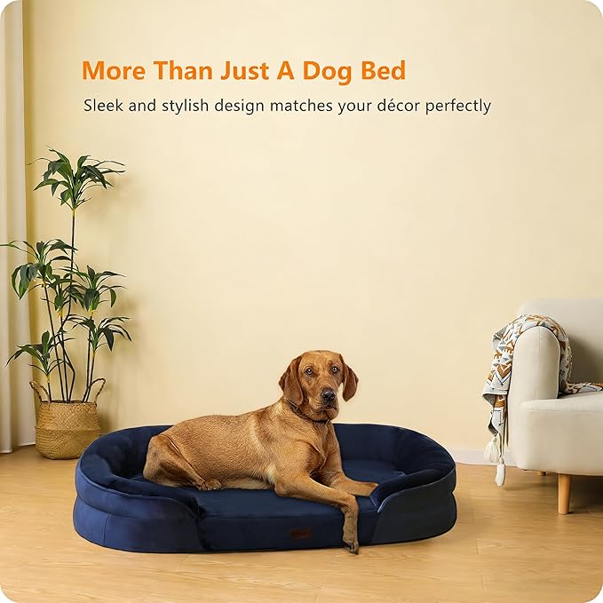Dwanton Orthopedic Dog Bed for Extra Large Dogs - Image 9