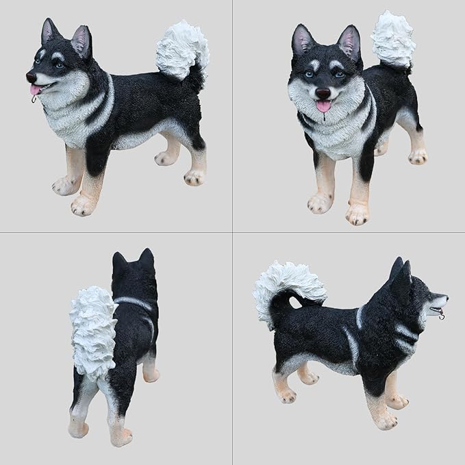 Shiba Inu Dog Garden Statue - Image 9