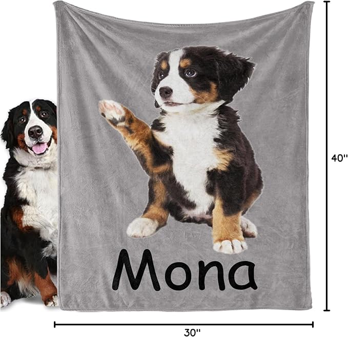 Personalized Dog Blanket, Customized Pet Blankets - Image 7