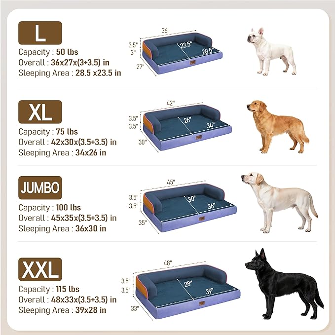 Comfort Expression Large Dog Bed Washable - Image 7