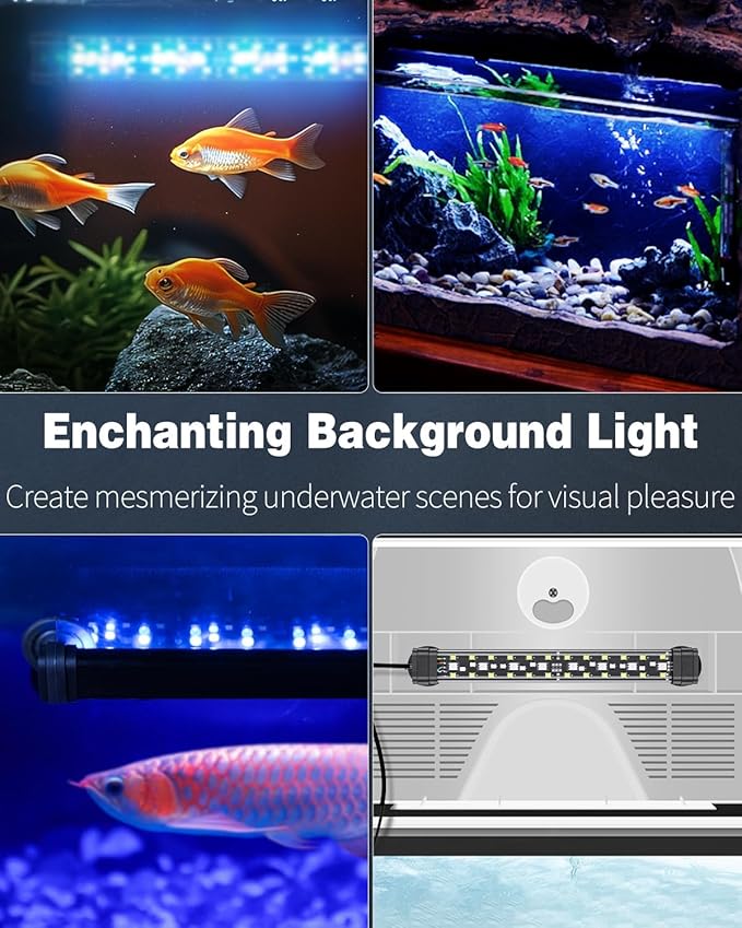 Pawfly 5 W Aquarium LED Light 8 Inch 24/7 Fish Tank Light - Image 8