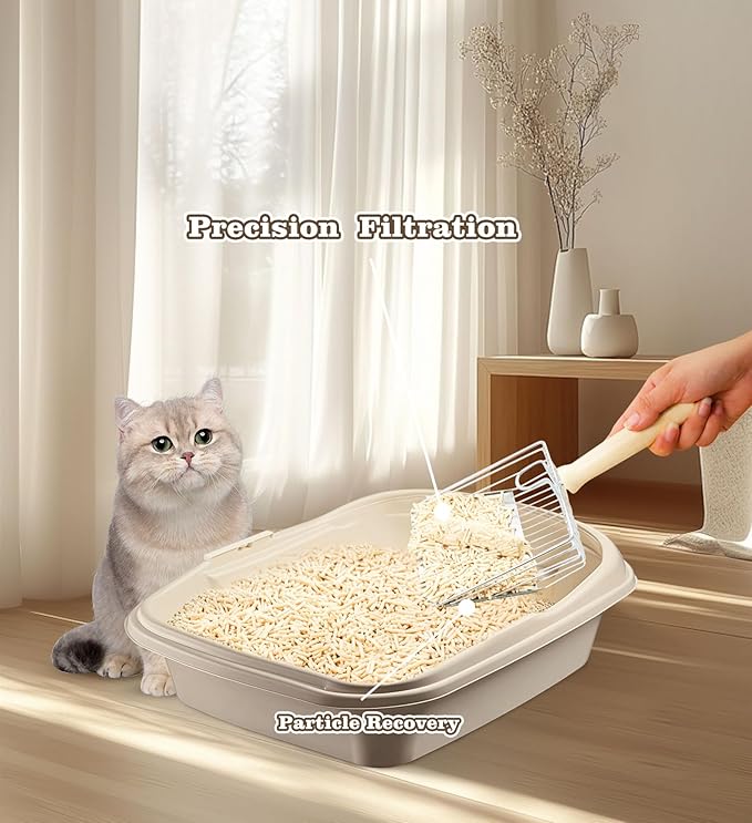 Cat Litter Scoop, Aluminum Alloy Cat Litter Scooper, Cat Litter Picker - Image 7