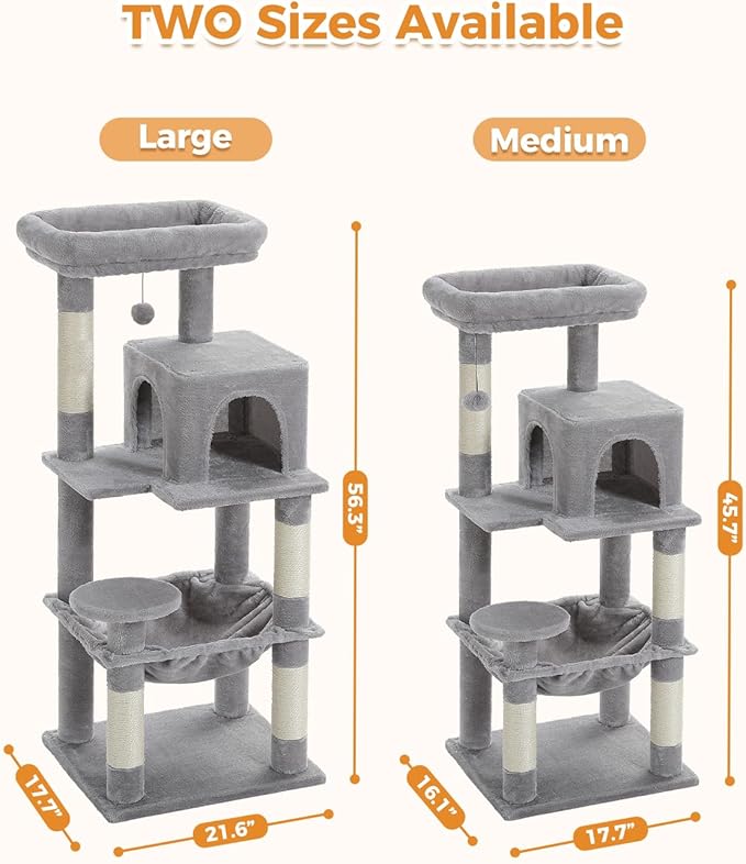 MUTTROS Cat Tree for Large Cats Adult - Image 8