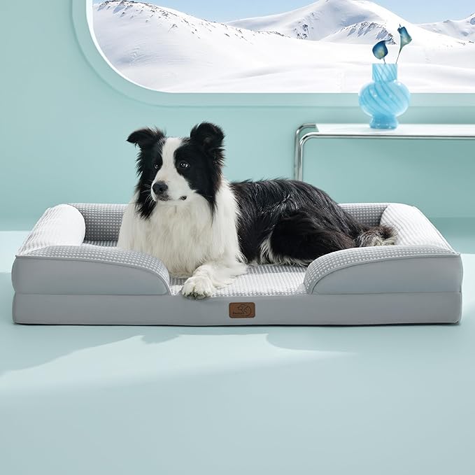 Bedsure Cooling Dog Beds Large Sized Dog - Image 9
