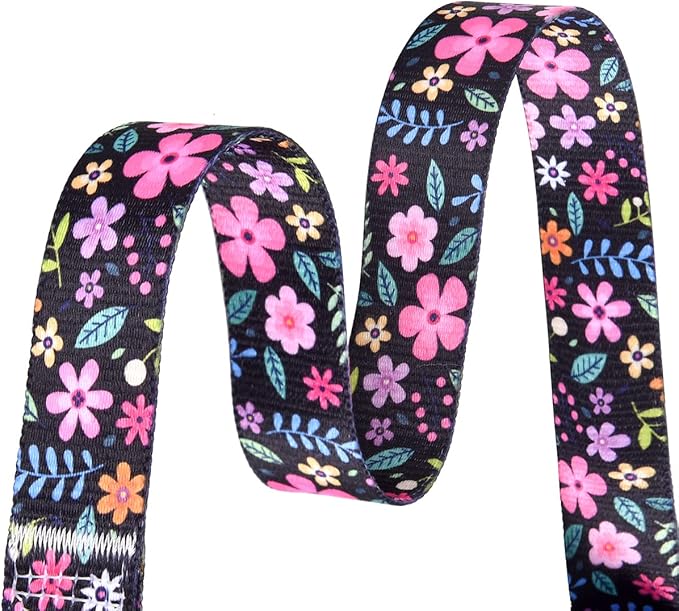 Mihqy Dog Collar with Bohemia Floral Tribal Geometric Patterns - Image 5