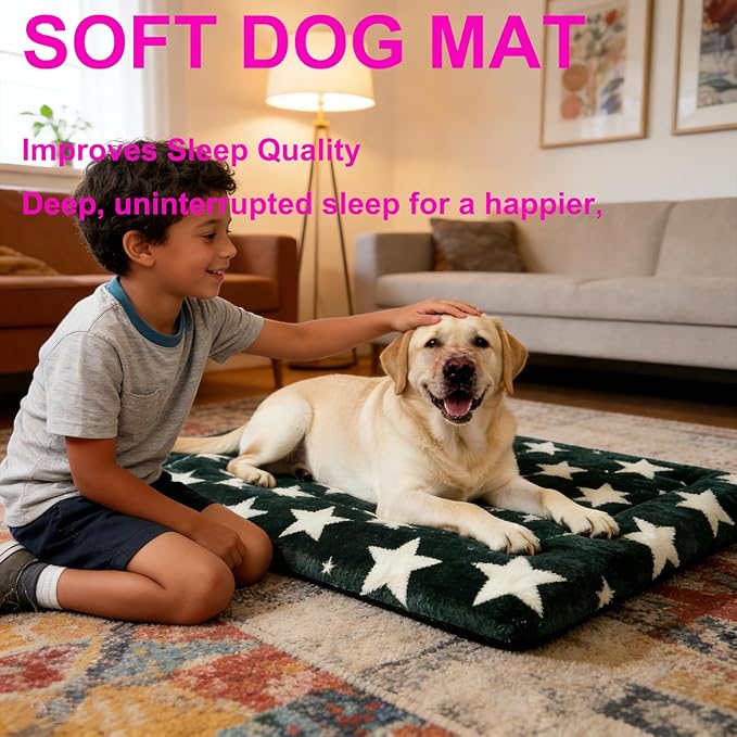 Dog Bed Mat, Reversible Crate Pad & Durable Dog Bed - Image 7