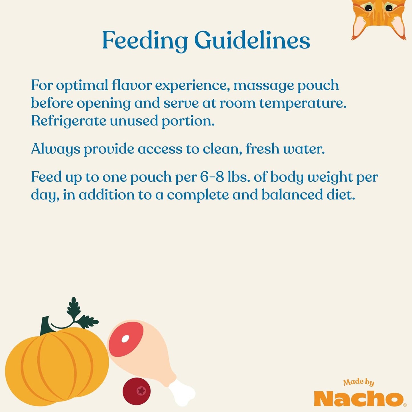 Made by Nacho Immunity Support Cage-Free Chicken Puree Meal Topper with Bone Broth (36 Count), Limited Ingredients