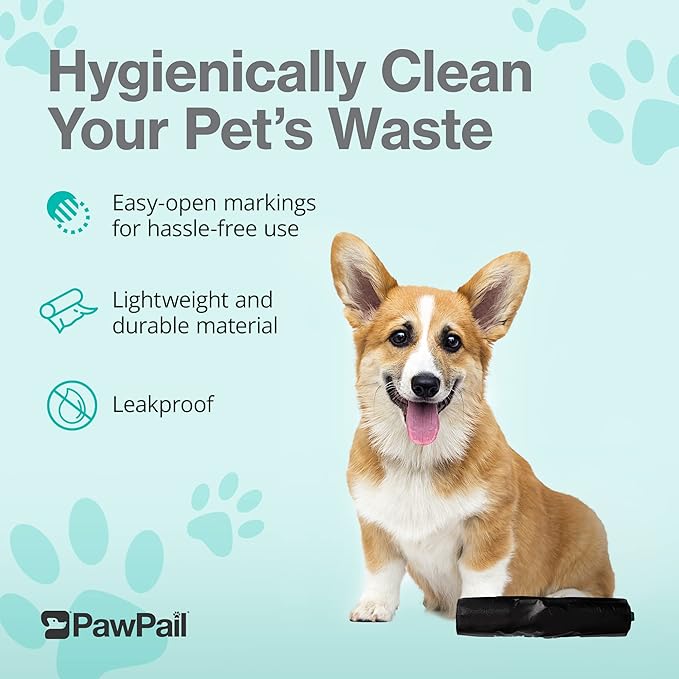 PawPail Cat Waste Station with Trash Can Liners, Suitable - Image 8
