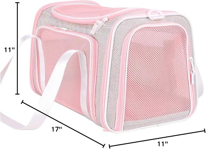 Soft Cute Travel Pet Carrier Bag - Image 7