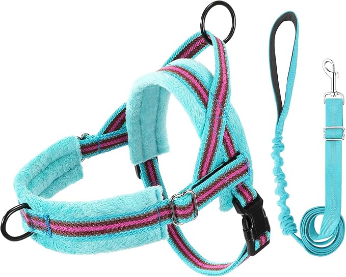 Lukovee No Pull Dog Harness and Leash Set, Soft Padded Small Dog Harness - Image 9