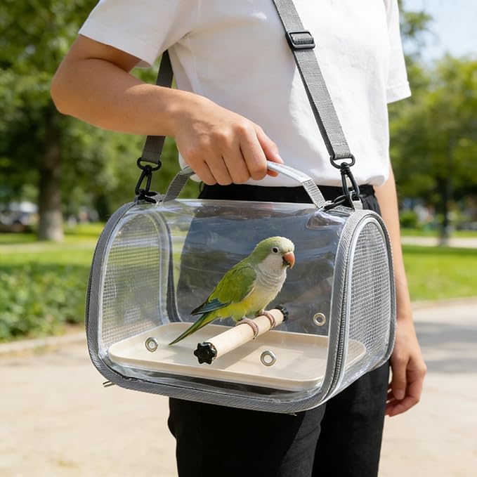 Small Bird Travel Carrier Cage - Image 7