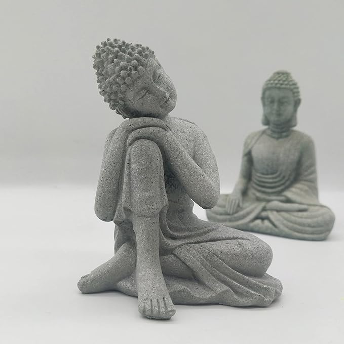 Fish Tank Buddha Statue Decorations Aquarium Decor Betta Fish Tank Accessories - Image 6